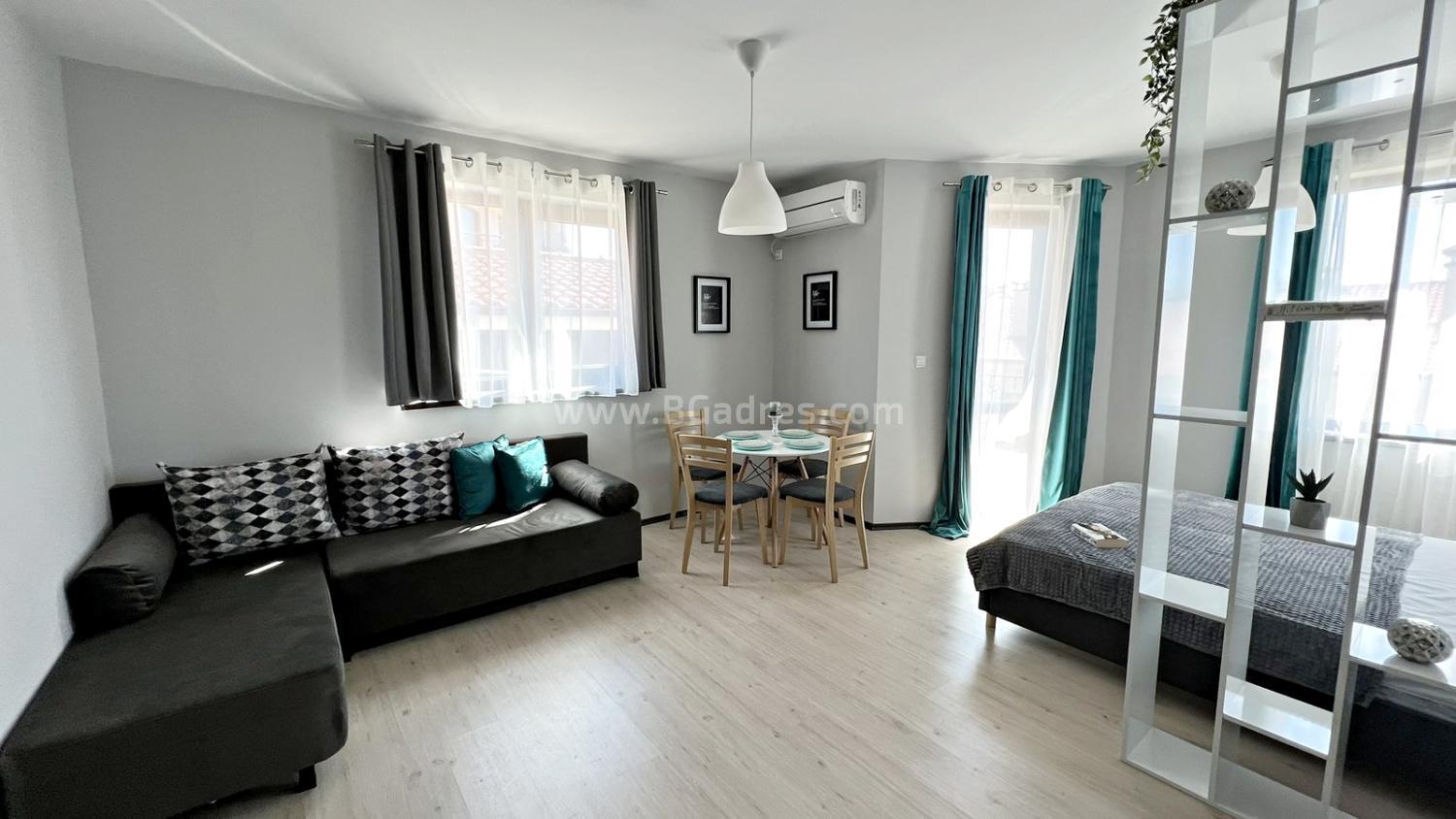 Studio with new furniture in Kosharitsa І №2905