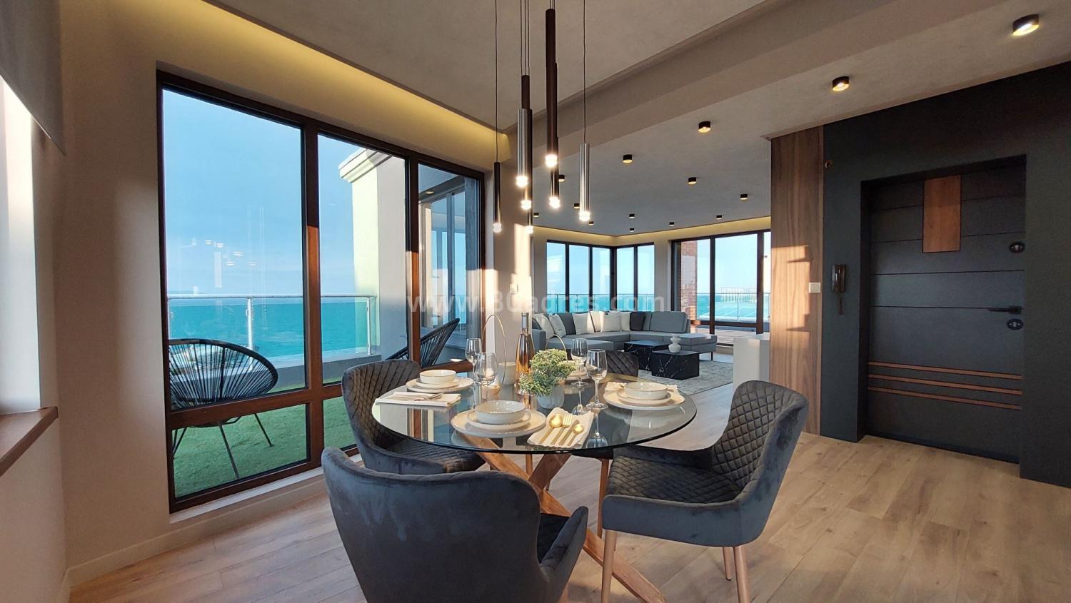 Penthouse mit Meerblick in Pomorie І №3802