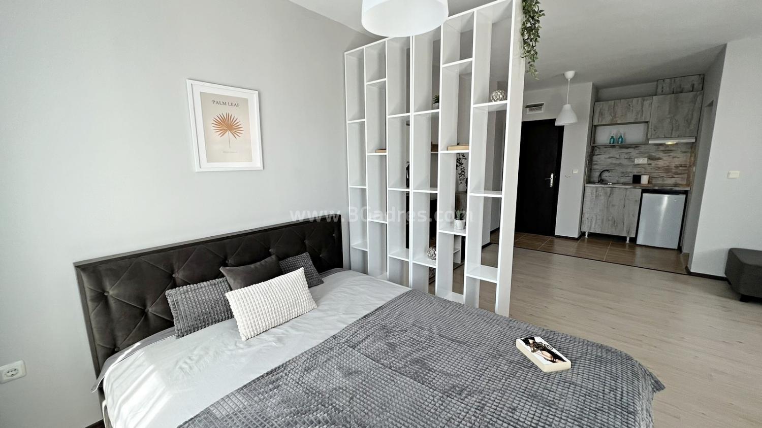 Studio with new furniture in Kosharitsa І №2905