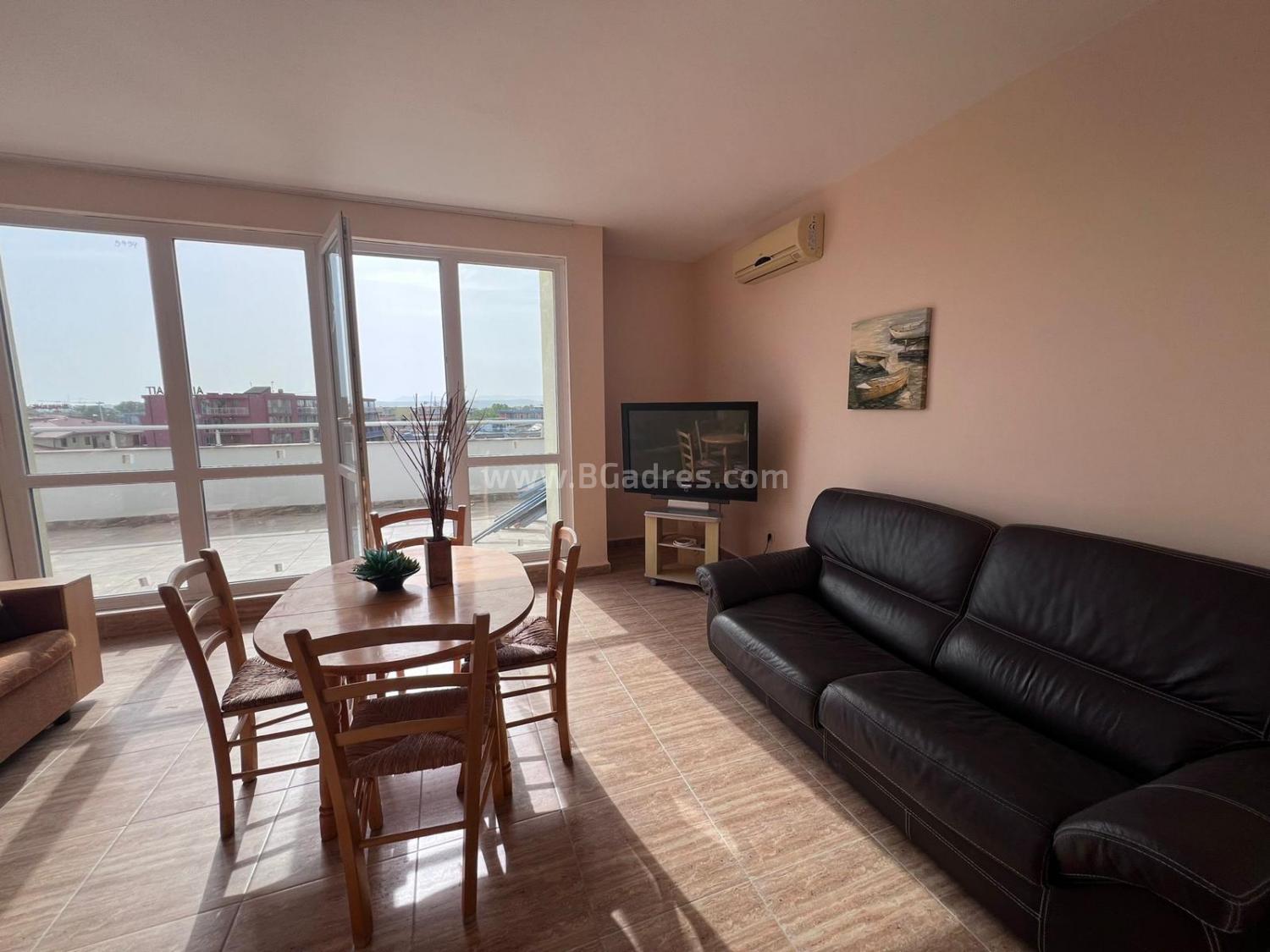 Wohnung mit großem Balkon in Sonnenstrand І №3646