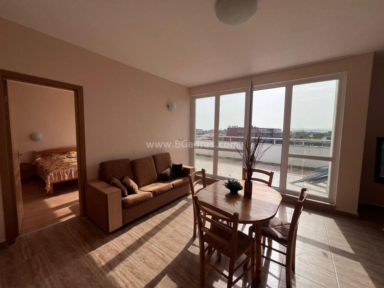 Wohnung mit großem Balkon in Sonnenstrand І №3646