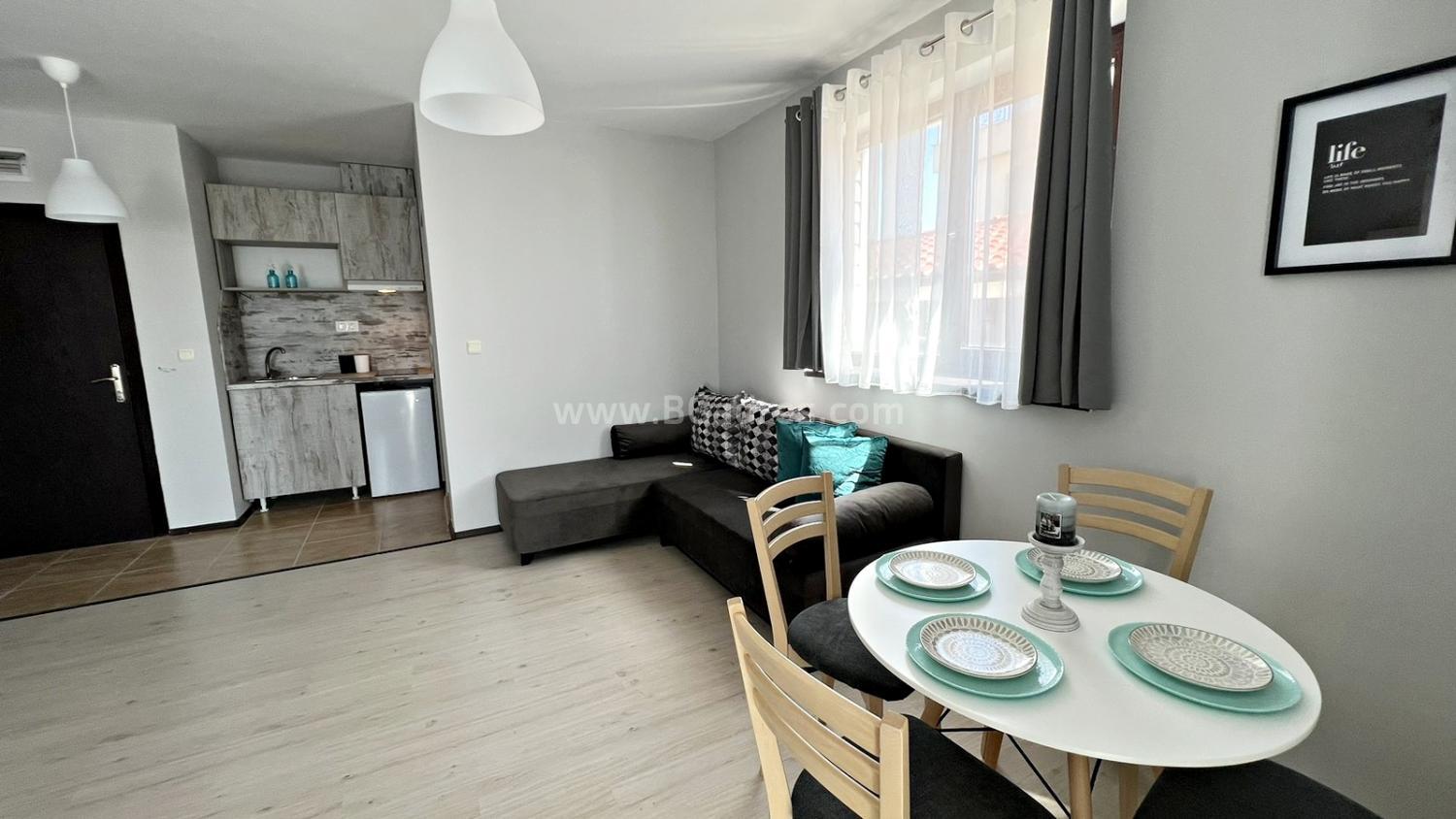 Studio with new furniture in Kosharitsa І №2905