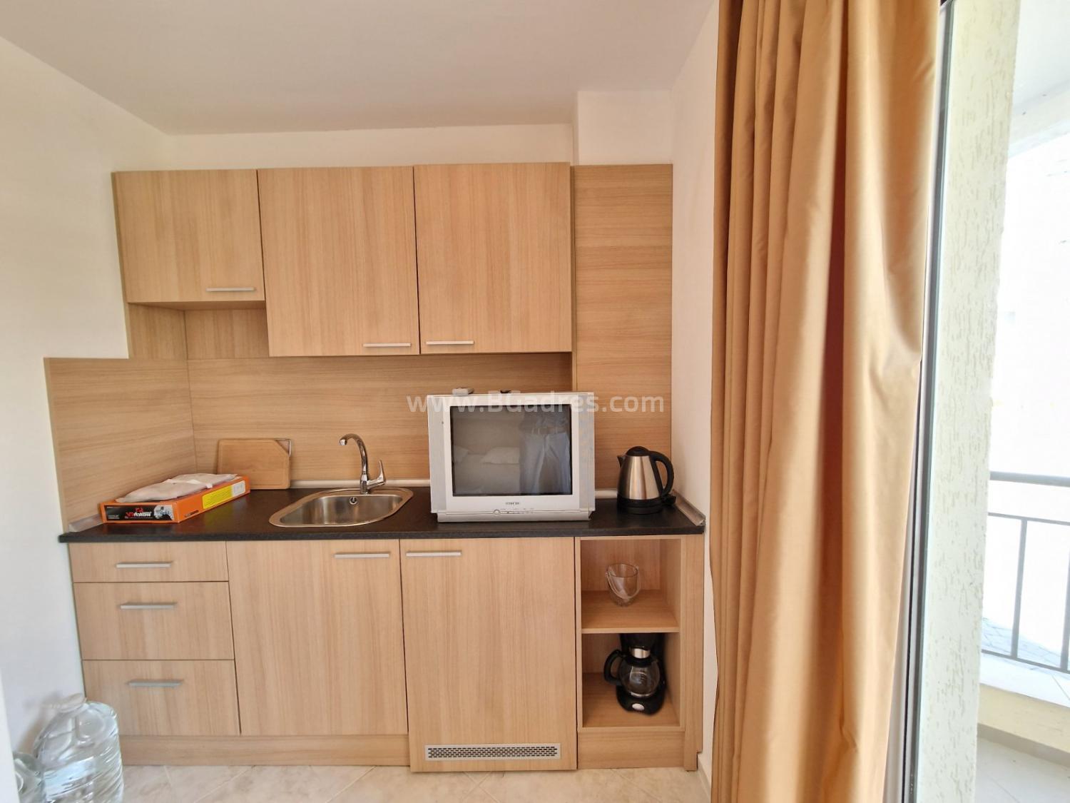 Inexpensive studio in Kosharitsa I №2457