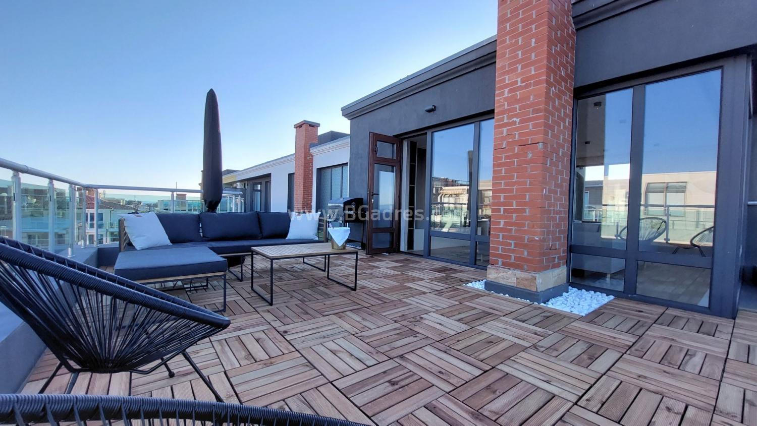 Penthouse mit Meerblick in Pomorie І №3802