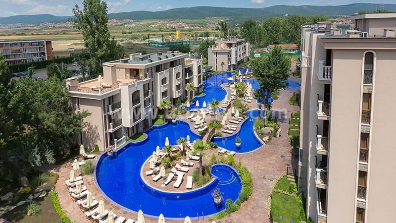 Недорогая студия в комплексе Каскадас | №2079