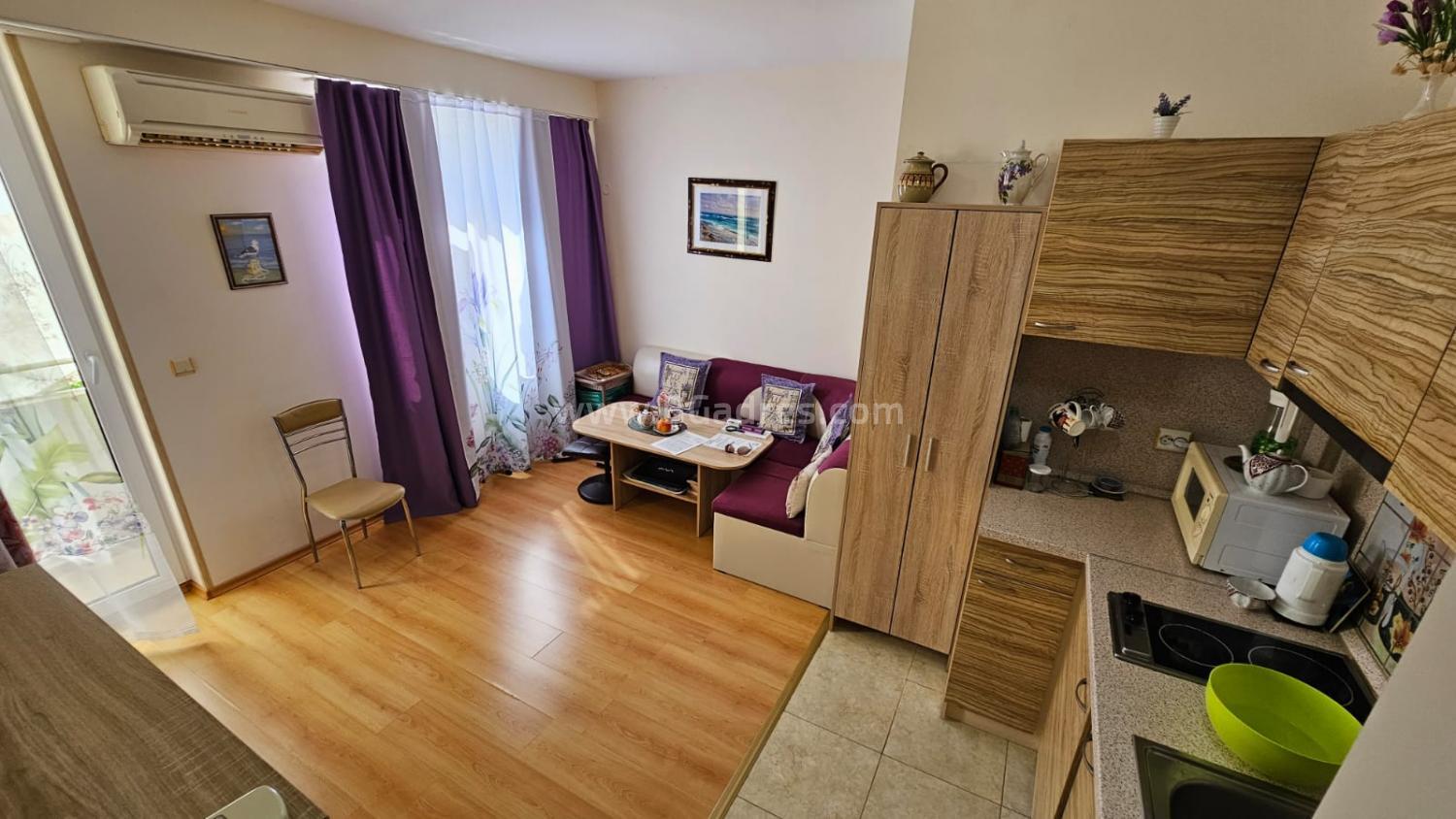 Квартира без таксы за обслуживание на Солнечном Берегу І №3393