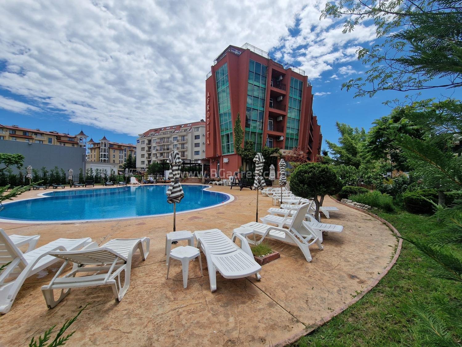 Недорогая студия в комплексе Афродита І №3598