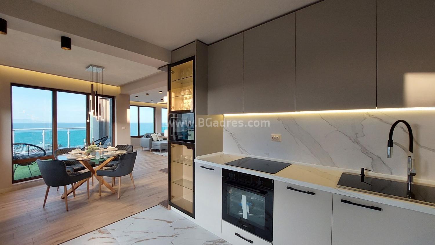 Penthouse mit Meerblick in Pomorie І №3802