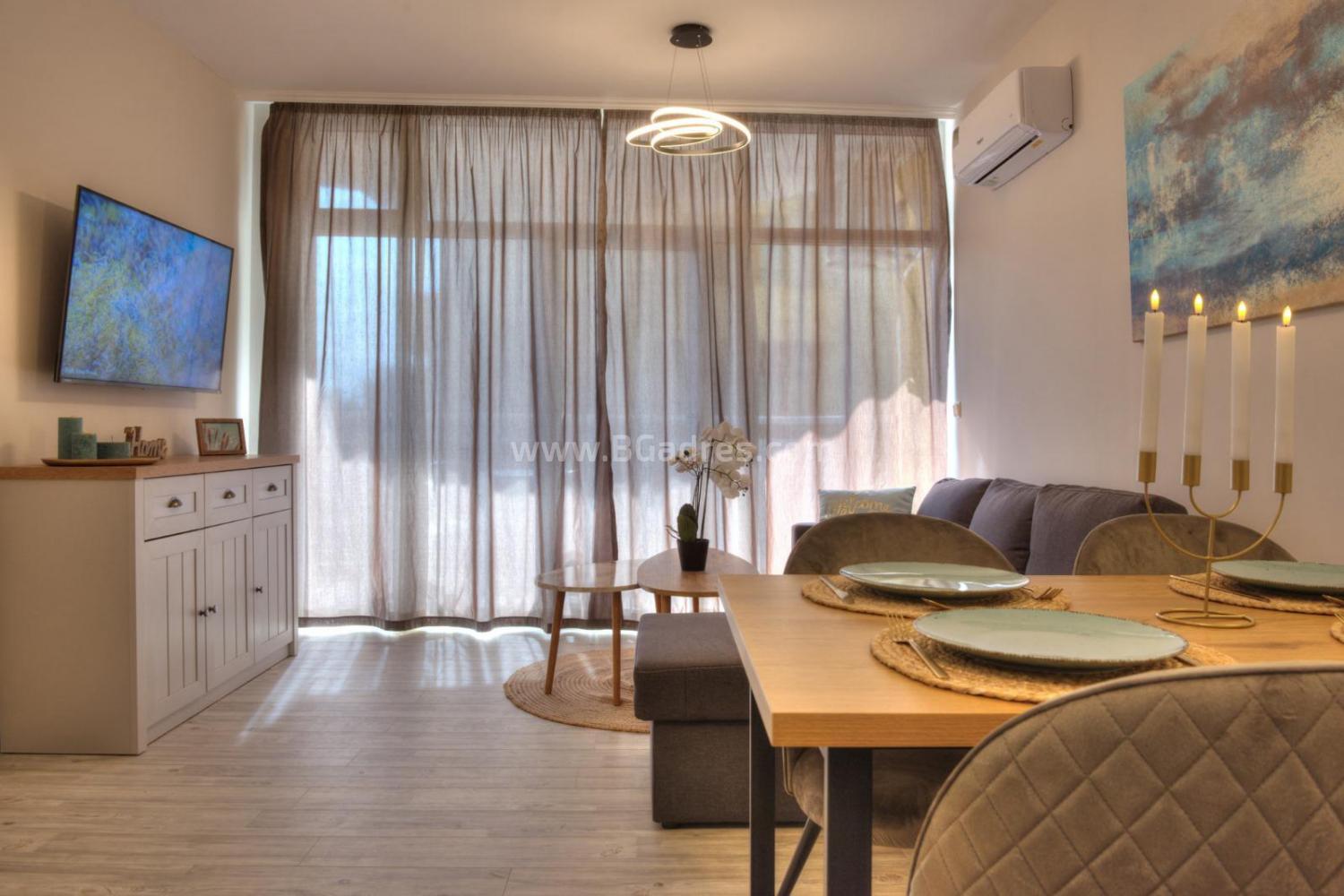 Квартира с новой меблировкой у моря І №3417