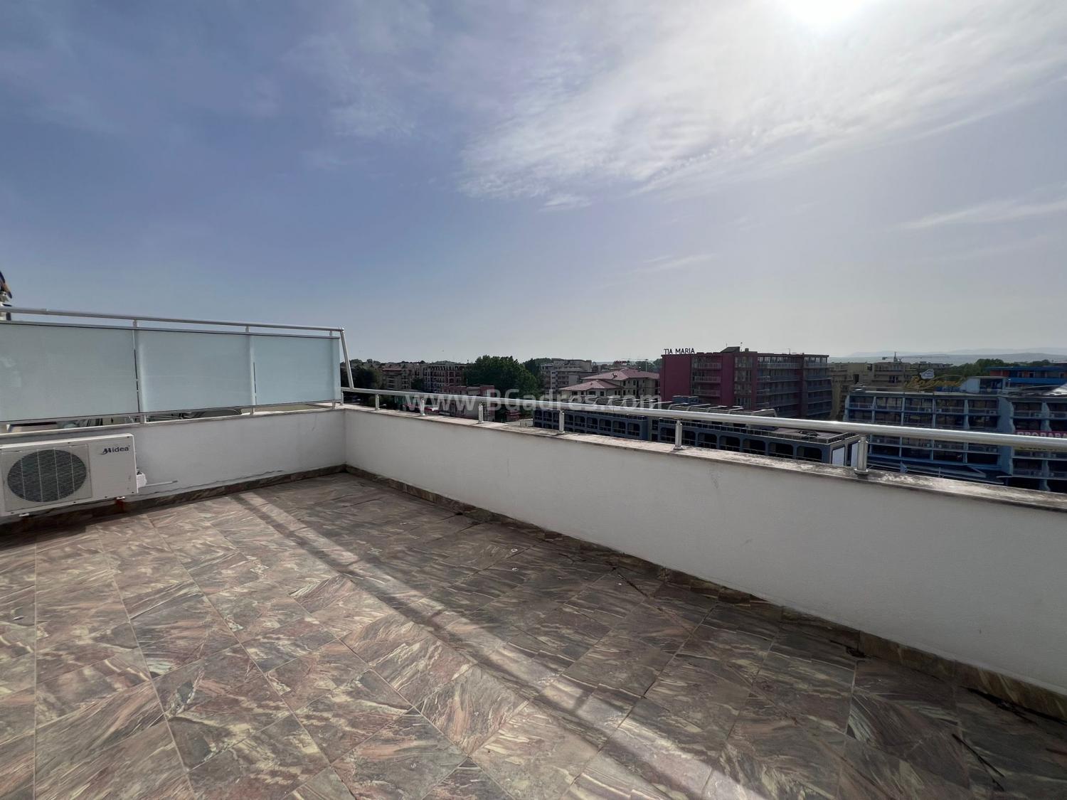 Wohnung mit großem Balkon in Sonnenstrand І №3646