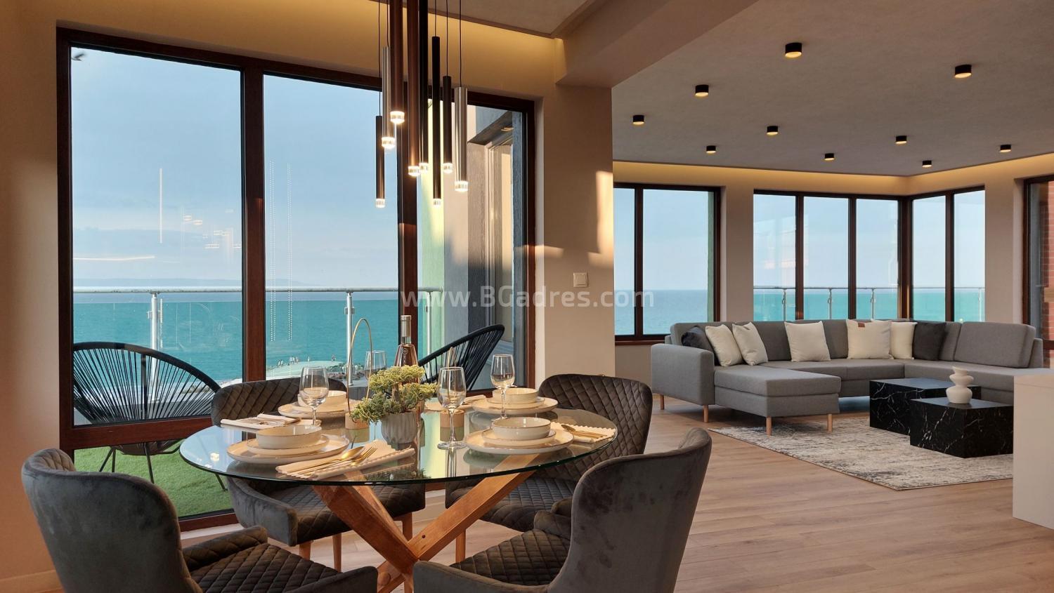 Penthouse mit Meerblick in Pomorie І №3802