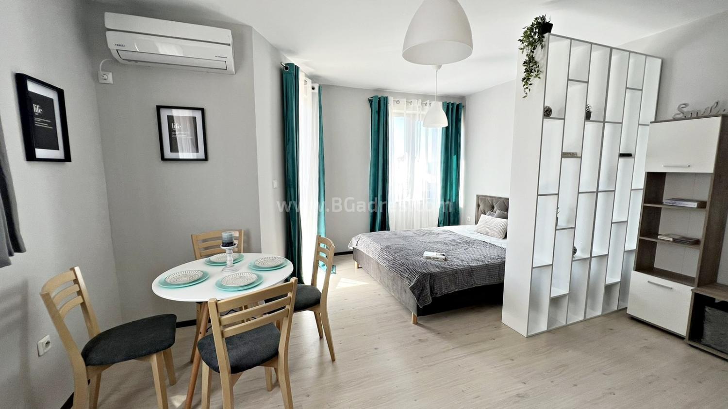 Studio with new furniture in Kosharitsa І №2905