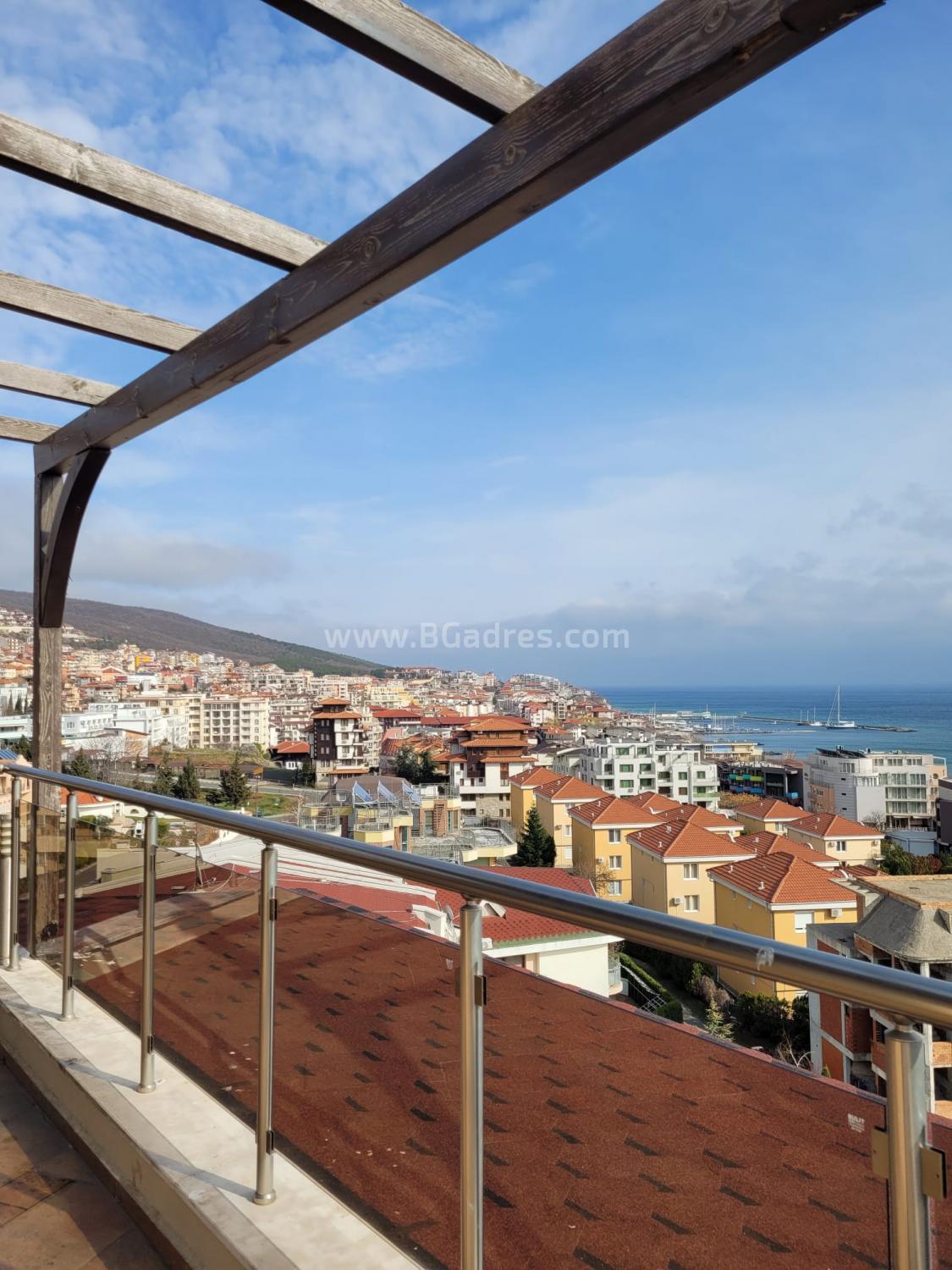 Apartment with sea panorama in St. Vlas І №3540