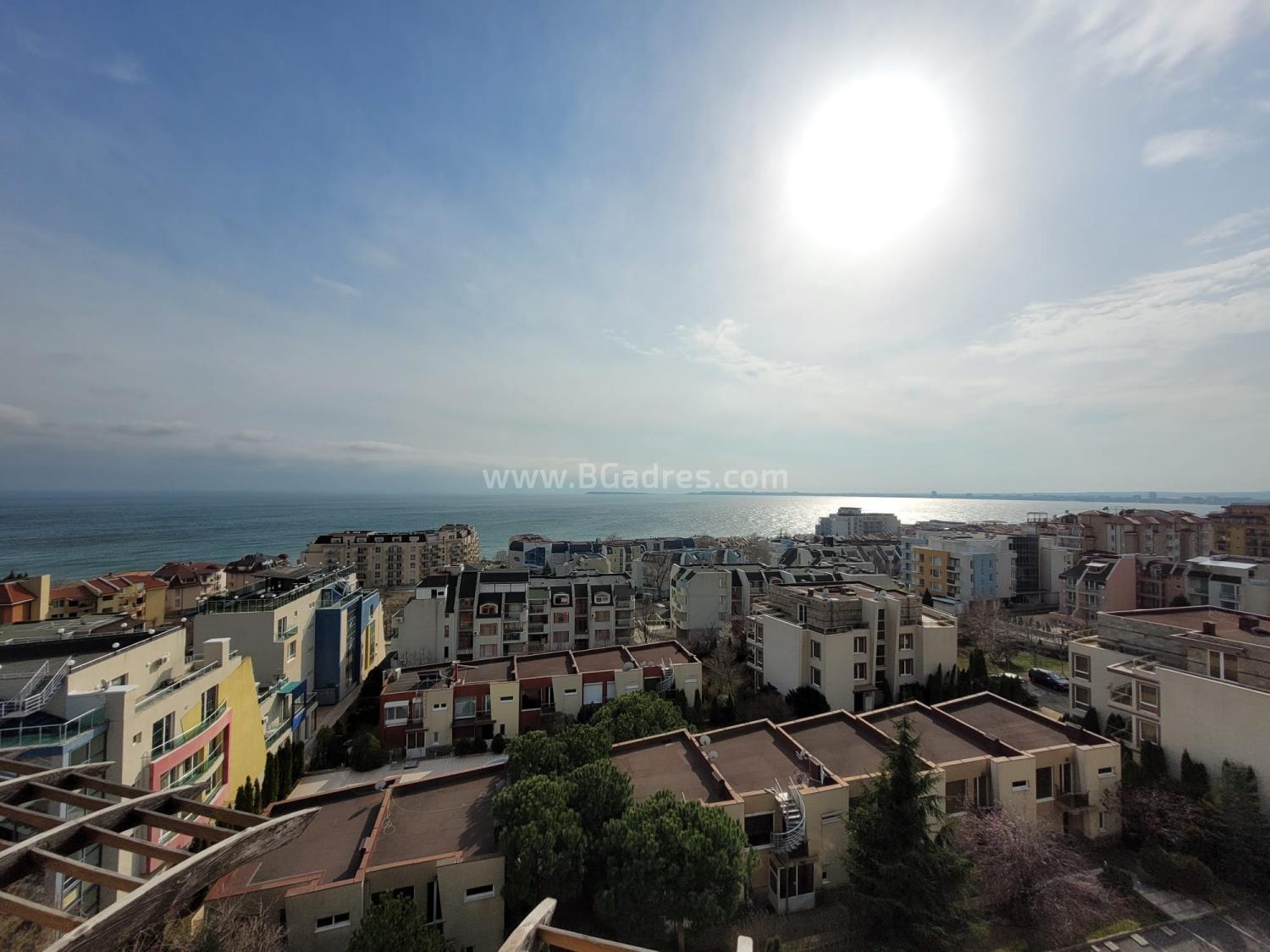 Apartment with sea panorama in St. Vlas І №3540