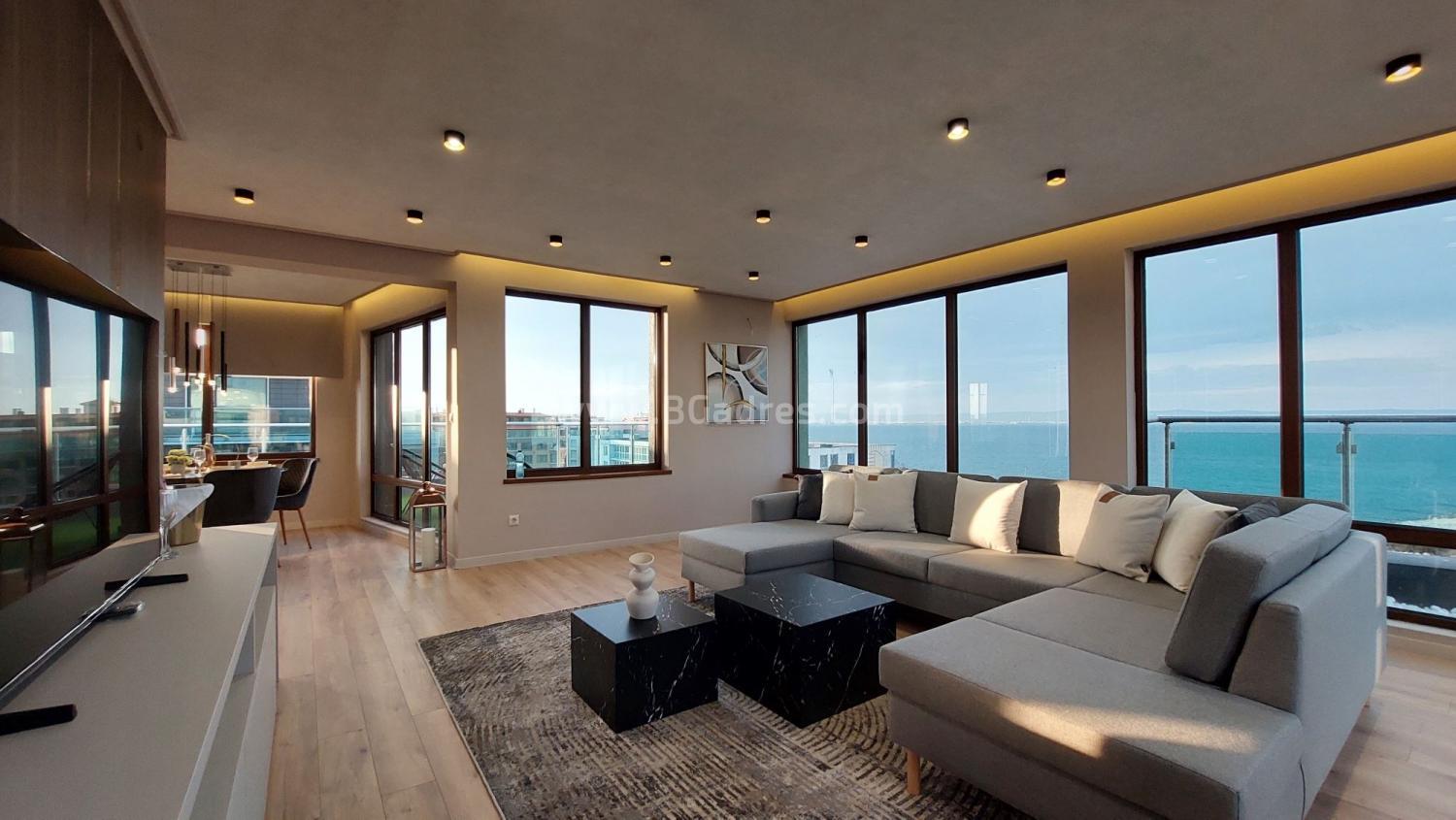 Penthouse mit Meerblick in Pomorie І №3802