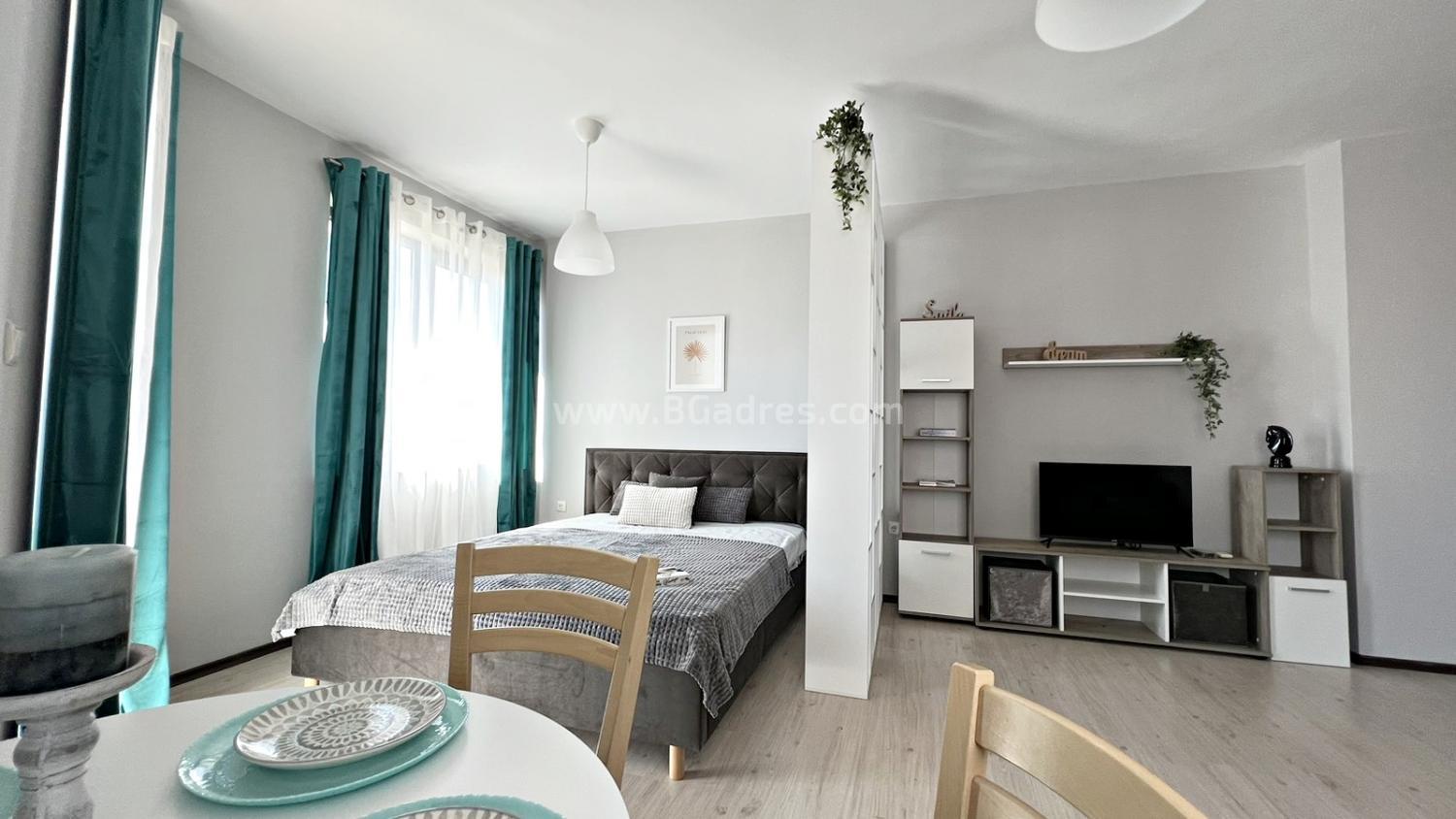 Studio with new furniture in Kosharitsa І №2905