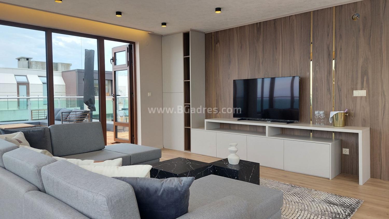 Penthouse mit Meerblick in Pomorie І №3802