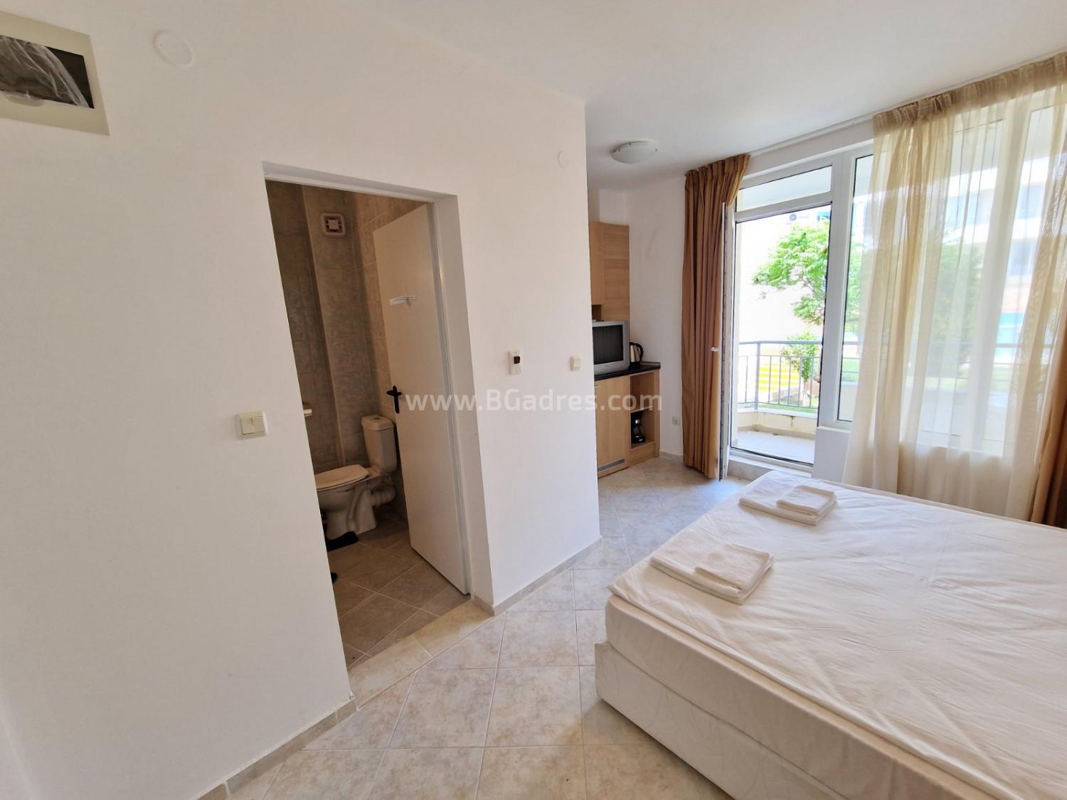 Inexpensive studio in Kosharitsa I №2457