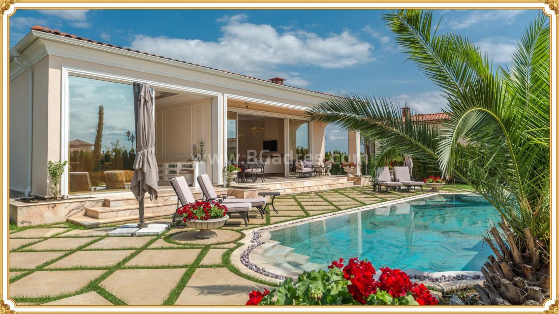 Элитная вилла с бассейном и участком земли | №1912