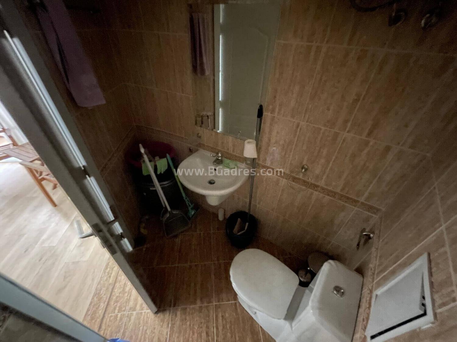 Apartment with a large balcony in Sunny Beach I №2447