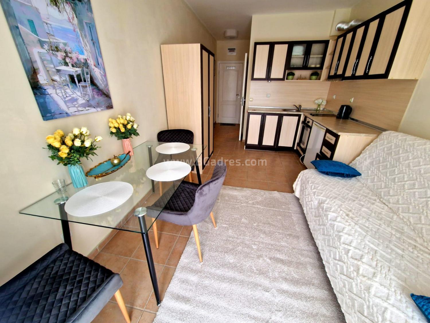 Studio in erster Meereslinie in Ravda І №4169