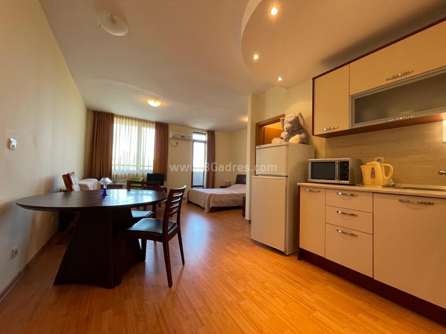 Студия с видом на море в Райском Саду І №2488