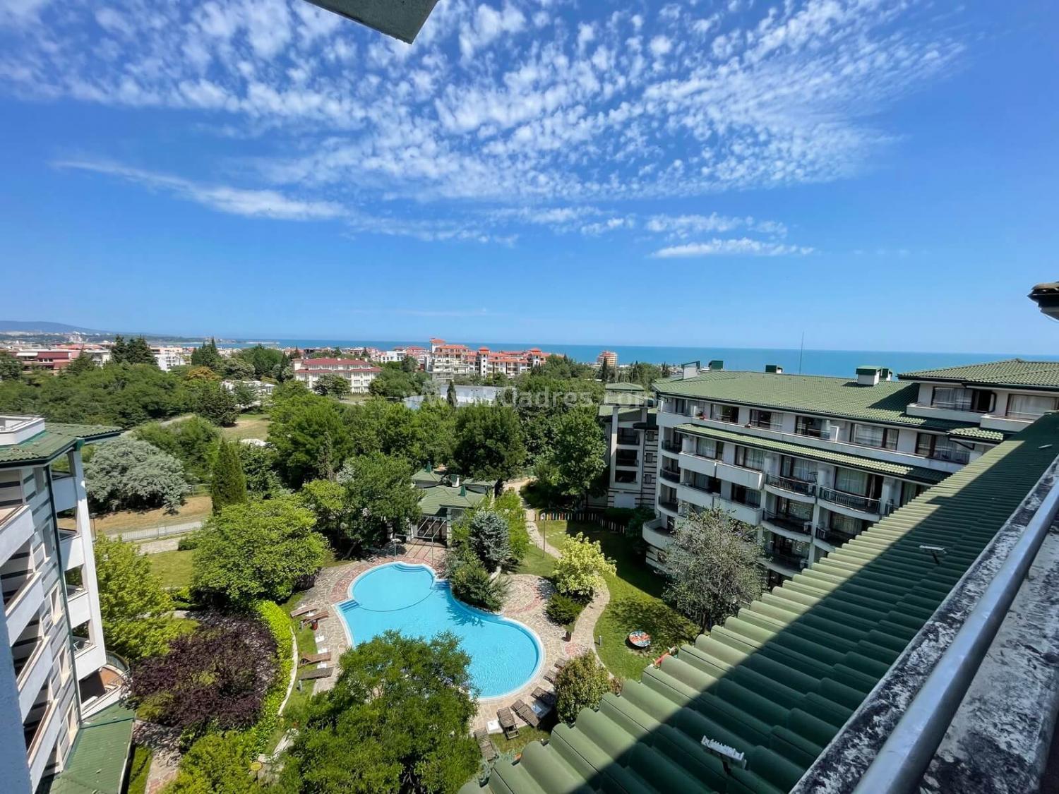 Sea view apartment in Emerald Resort I №2477