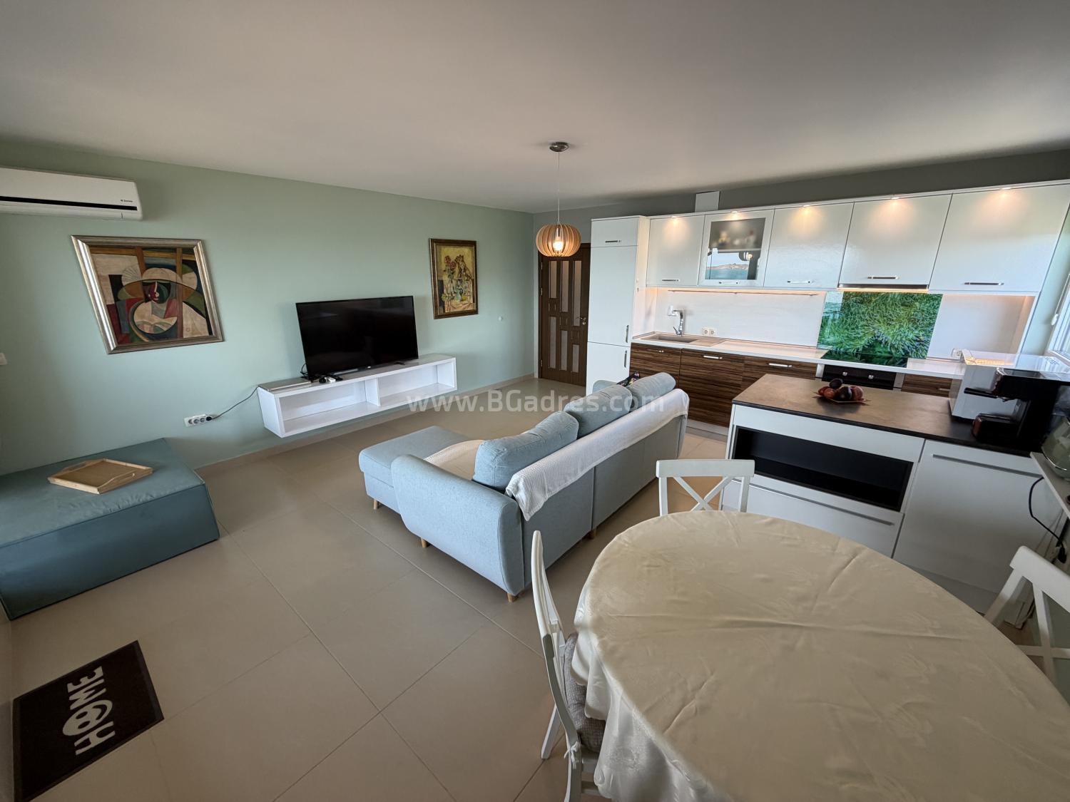 Sea view apartment in Chernomorets І №4805