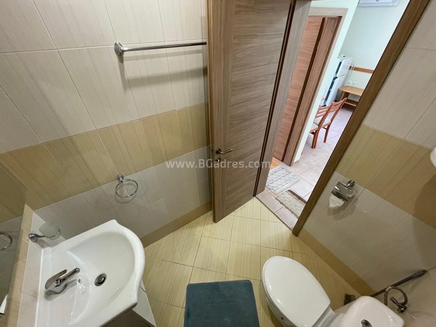 Inexpensive three-room apartment in Sunny Beach | №2390