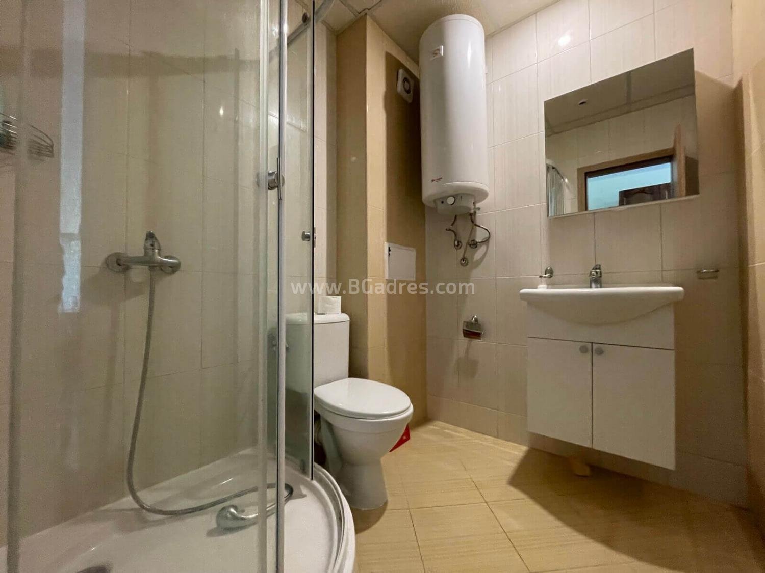 Geräumiges Studio mit Blick auf Schwimmbad І №2541