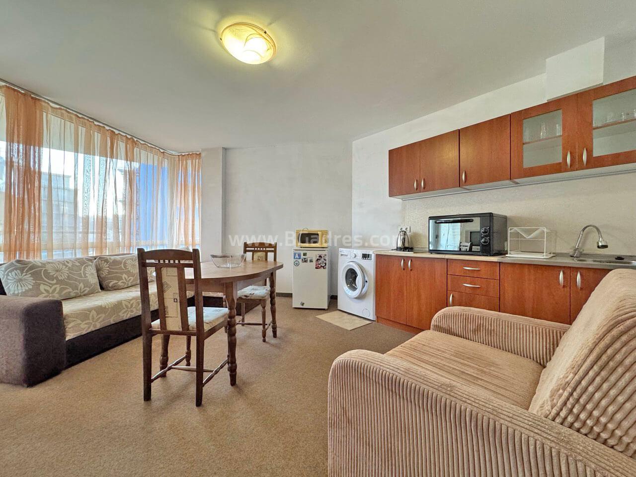 Studio mit geringer Wartungsgebühr in Sonnenstrand І №4075