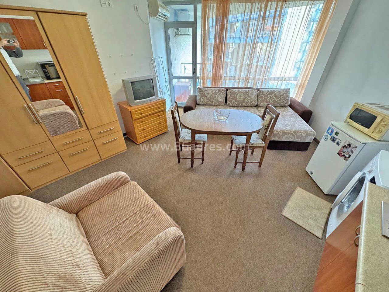 Studio mit geringer Wartungsgebühr in Sonnenstrand І №4075