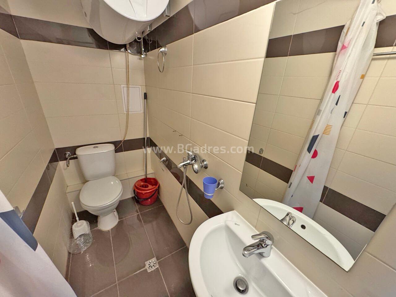 Studio mit geringer Wartungsgebühr in Sonnenstrand І №4075