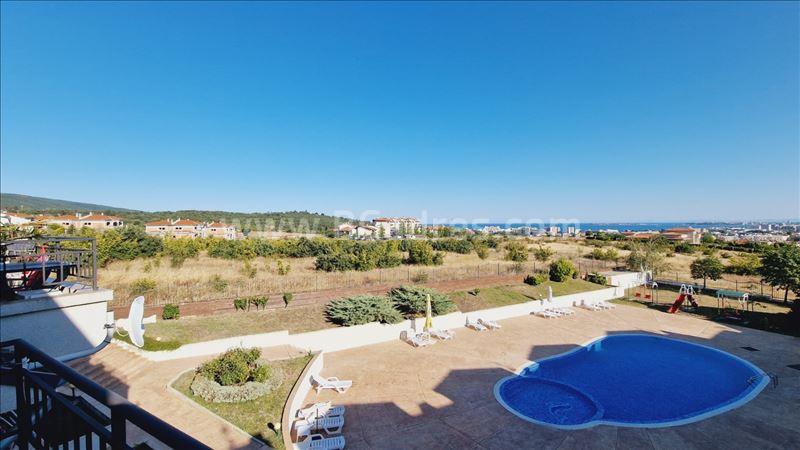 Apartment mit Meerblick in Kosharitsa I №2490