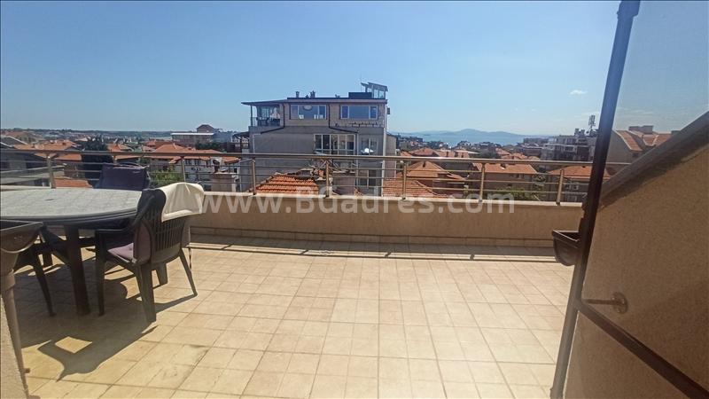 Wohnung mit einem großen Balkon mit Meerblick in Sarafovo | No 2101