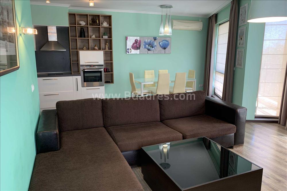 Drei-Zmmer-Wohnung für dauerhaften Wohnsitz in Burgas I №2687
