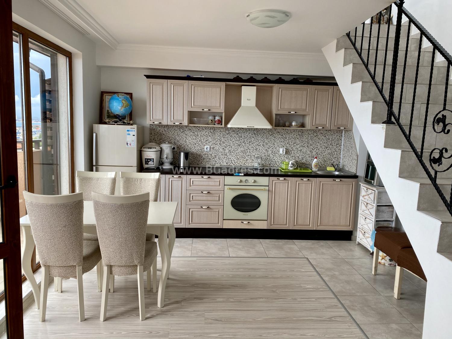 Penthouse with panoramic sea view in St. Vlas І №2915