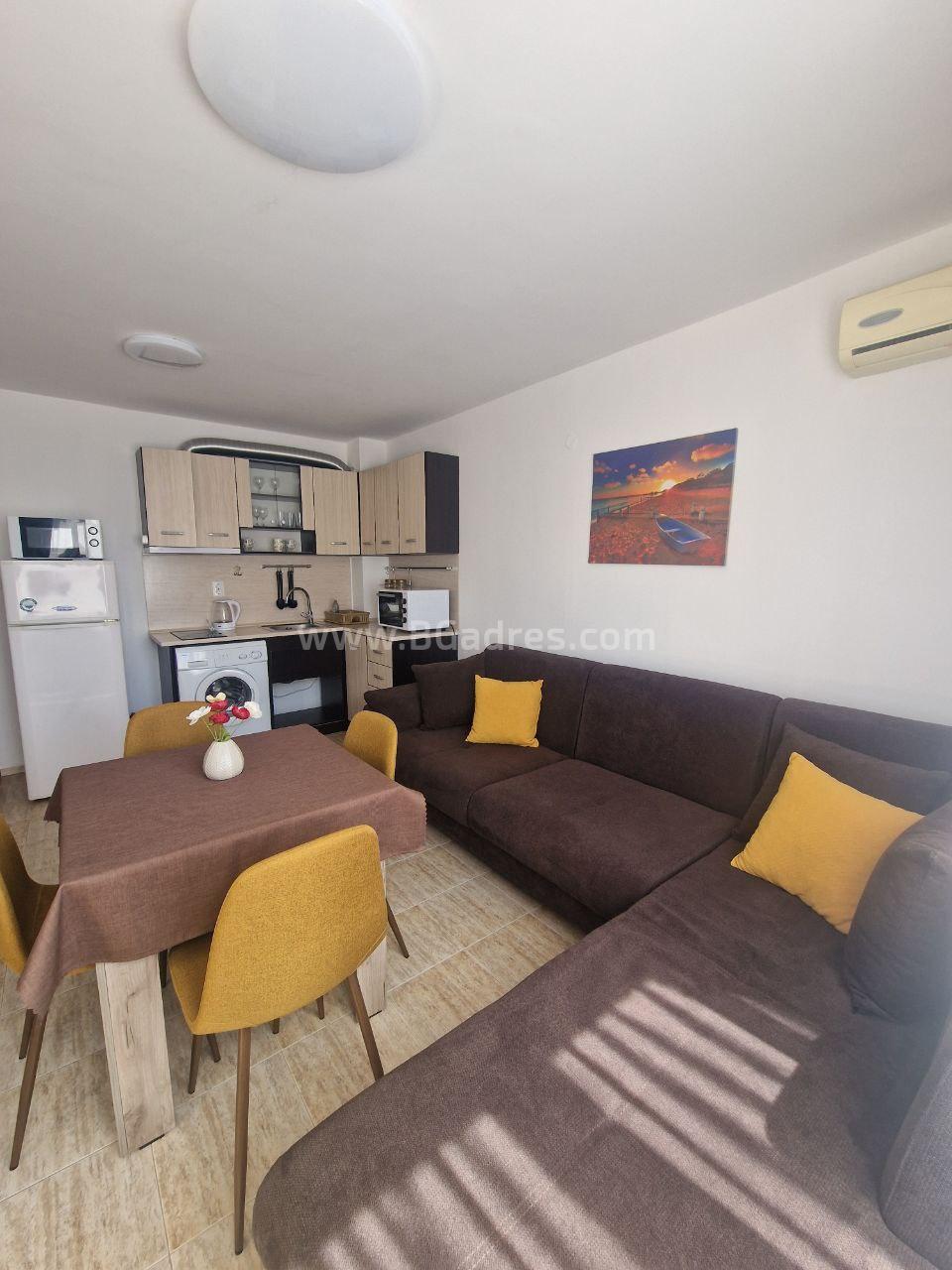 Wohnung mit geringer Wartungsgebühr in Sveti Vlas І №4181