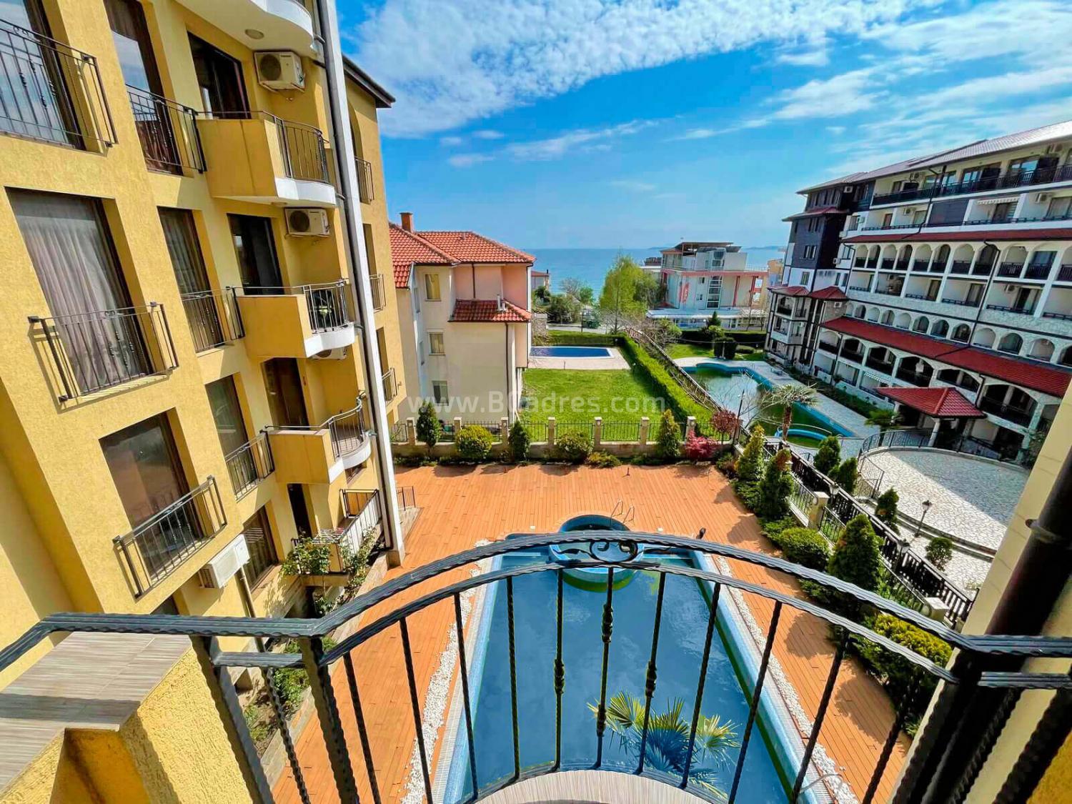 Geräumiges Apartment mit Meerblick in Sveti Vlas І №2946