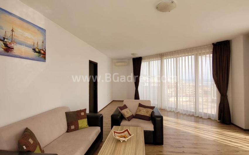 Wohnung mit Panoramablick auf das Meer in Sveti Vlas І №3540