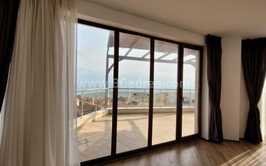 Wohnung mit Panoramablick auf das Meer in Sveti Vlas І №3540