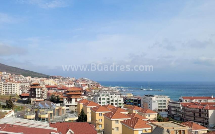 Wohnung mit Panoramablick auf das Meer in Sveti Vlas І №3540