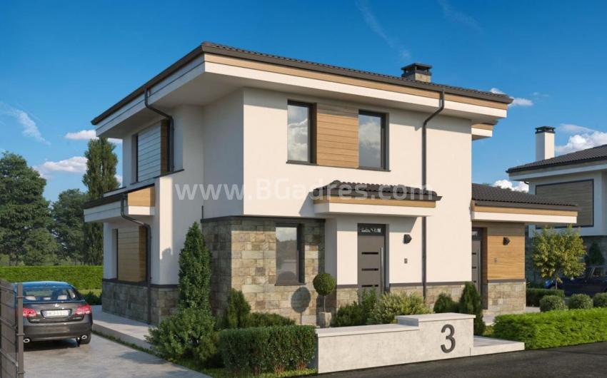 Neue Häuser mit Meerblick in der Nähe von Sarafovo | No 2018