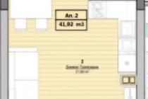 Студия в жилом здании на Солнечном Берегу І №4466