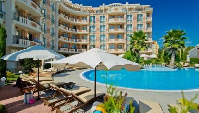 Apartment with a large balcony in Sunny Beach I №2447